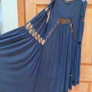 Women’s Grey long vest
